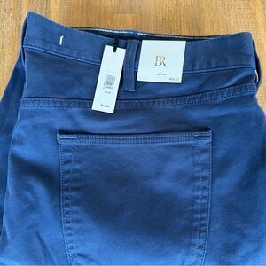 Traveler Pants 40W32L Tapered Fit Men Banana Republic Navy blue